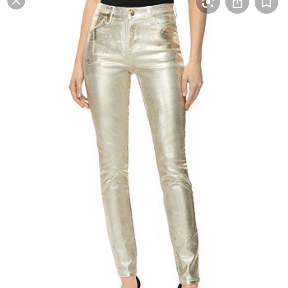 Brand New JBRAND Gold Maria Jeans size 25